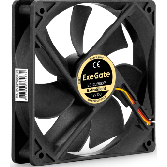 Вентилятор 12В DC EXEGATE EXTRASILENT ES12025S3P